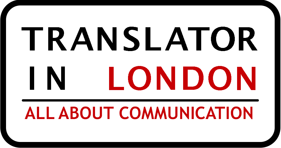 Translator in London Logo